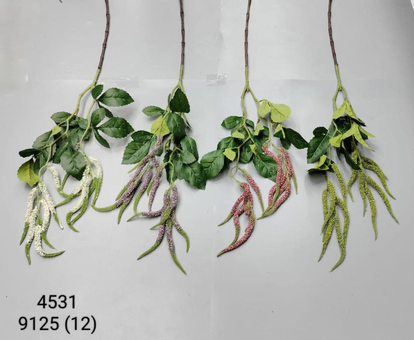 Foam Rubber Hanging Leaves Stick – 96cm