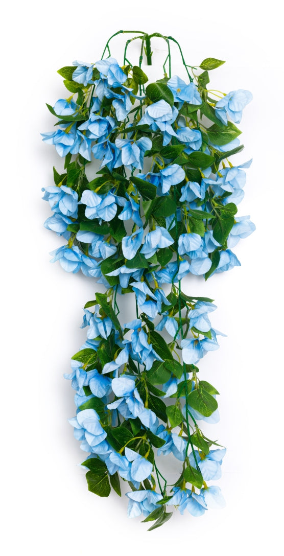 Light Blue Natural Touch Bougainvillea Creeper – 94cm