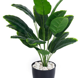 Real Touch 18 Leaves Traveller Palm Plant