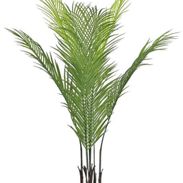 Plastic Palm Leaf Tree In Pot