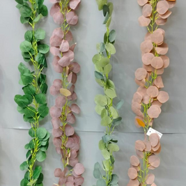 Mix Colour Channa Patti Leaves Veil – 6ft