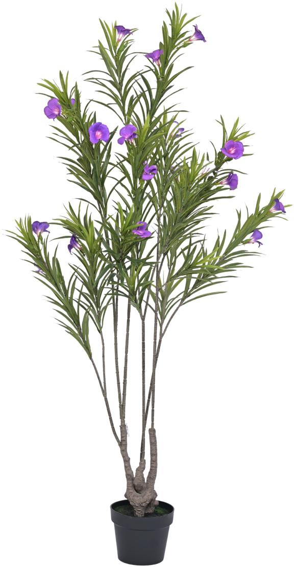 150cm Purple Bell Lily Leaves Plant In Pot