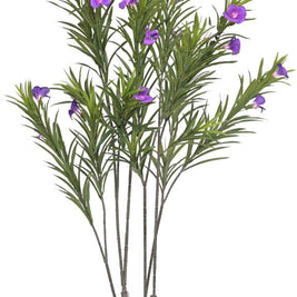 150cm Purple Bell Lily Leaves Plant In Pot