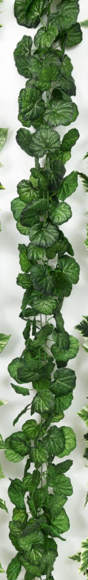 Big Green Lotus Leaves Garland – 9ft