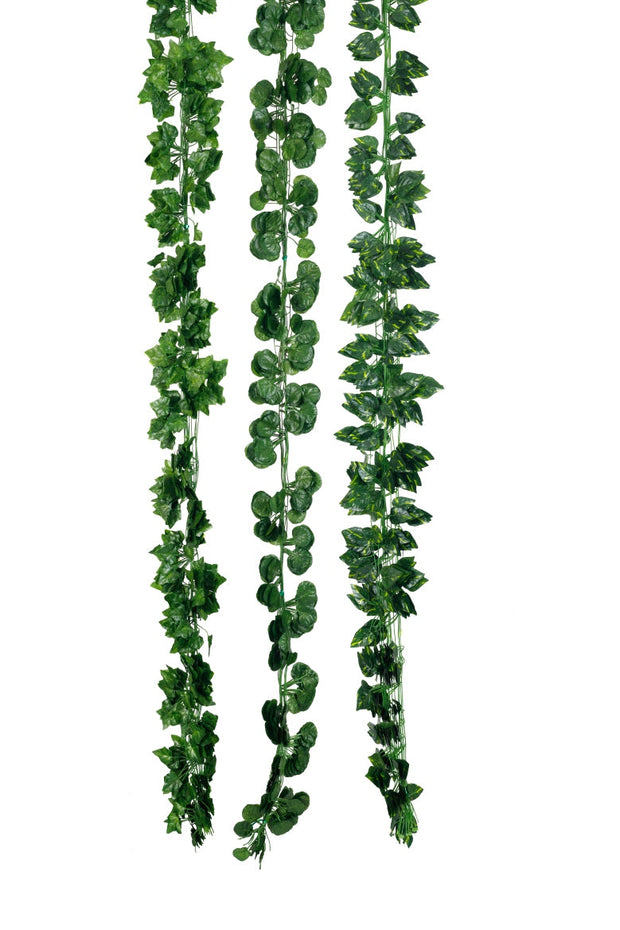 Tiny Curling Leaves Garland – 6.5ft