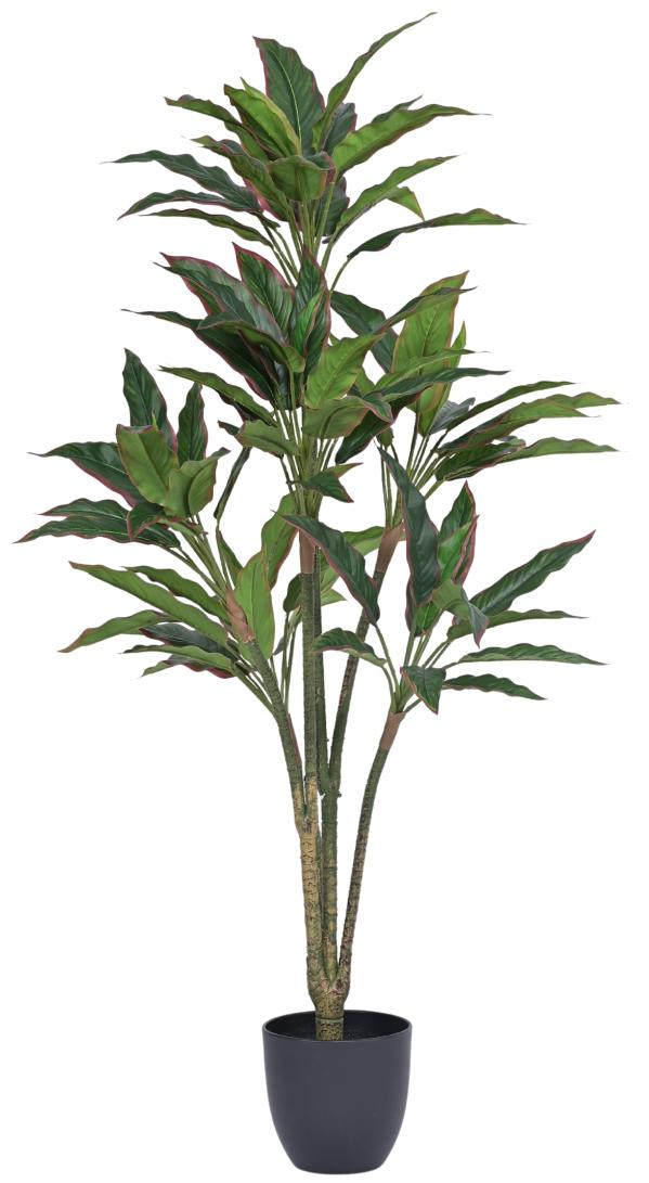 120cm 6 Head Red Green Dracenna Leaves Plant In Pot