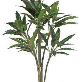 120cm 6 Head Red Green Dracenna Leaves Plant In Pot