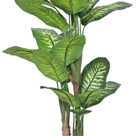 140cm 3 Head Money Plant Leaves Plant In Pot