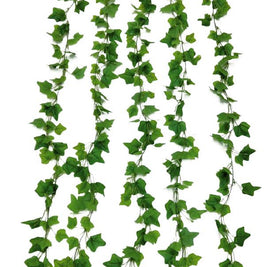 New Green Ivy Leaves Veil – 7ft