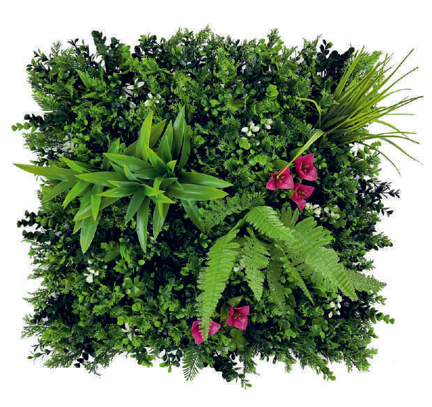 Premium Artificial Vertical Garden Panel – 4100K (50 cm × 50 cm)