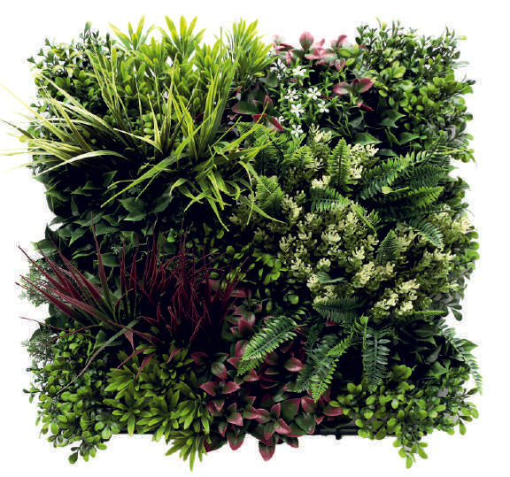 Premium Artificial Vertical Garden Panel – 4100TTA (50 cm × 50 cm)