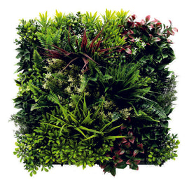 Premium Artificial Vertical Garden Panel – 4100TTB (50 cm × 50 cm)